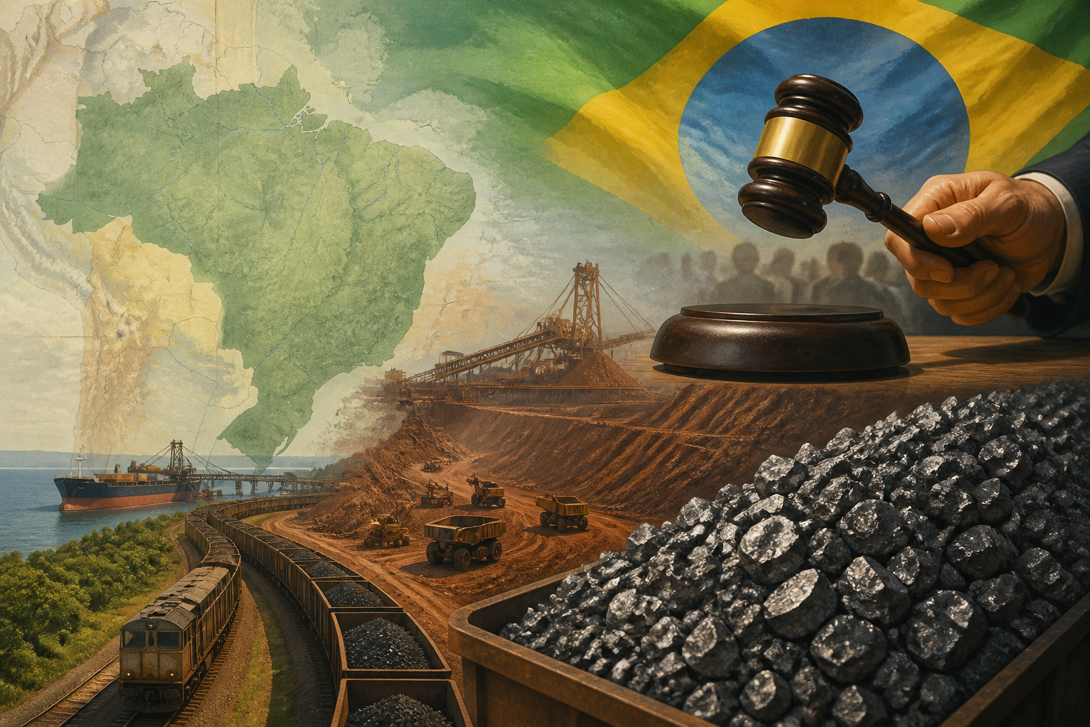 Brazil privatized CVRD in landmark 1997 mining auction