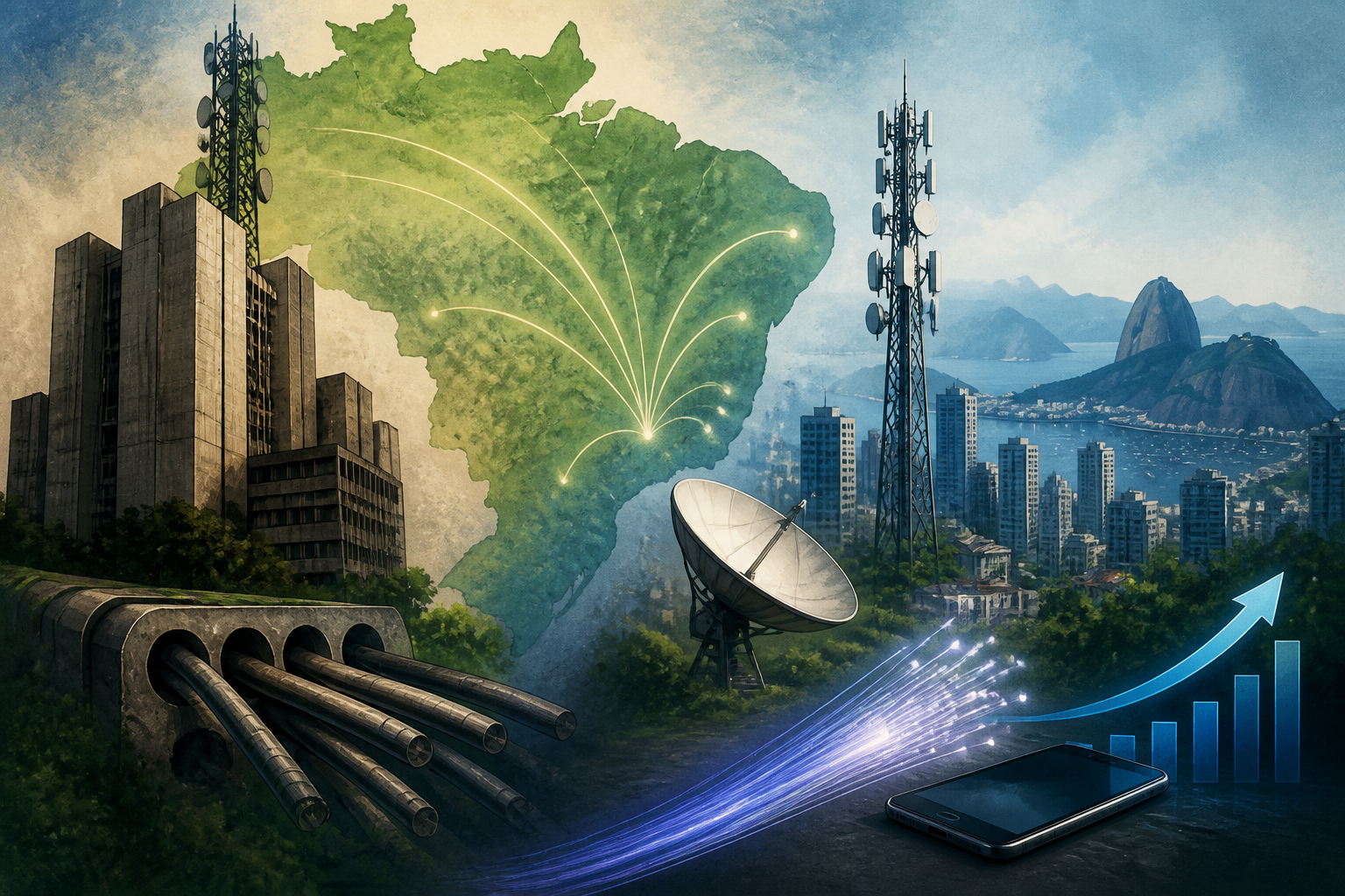 Telebrás Privatization Reshaped Brazil’s Telecommunications Sector